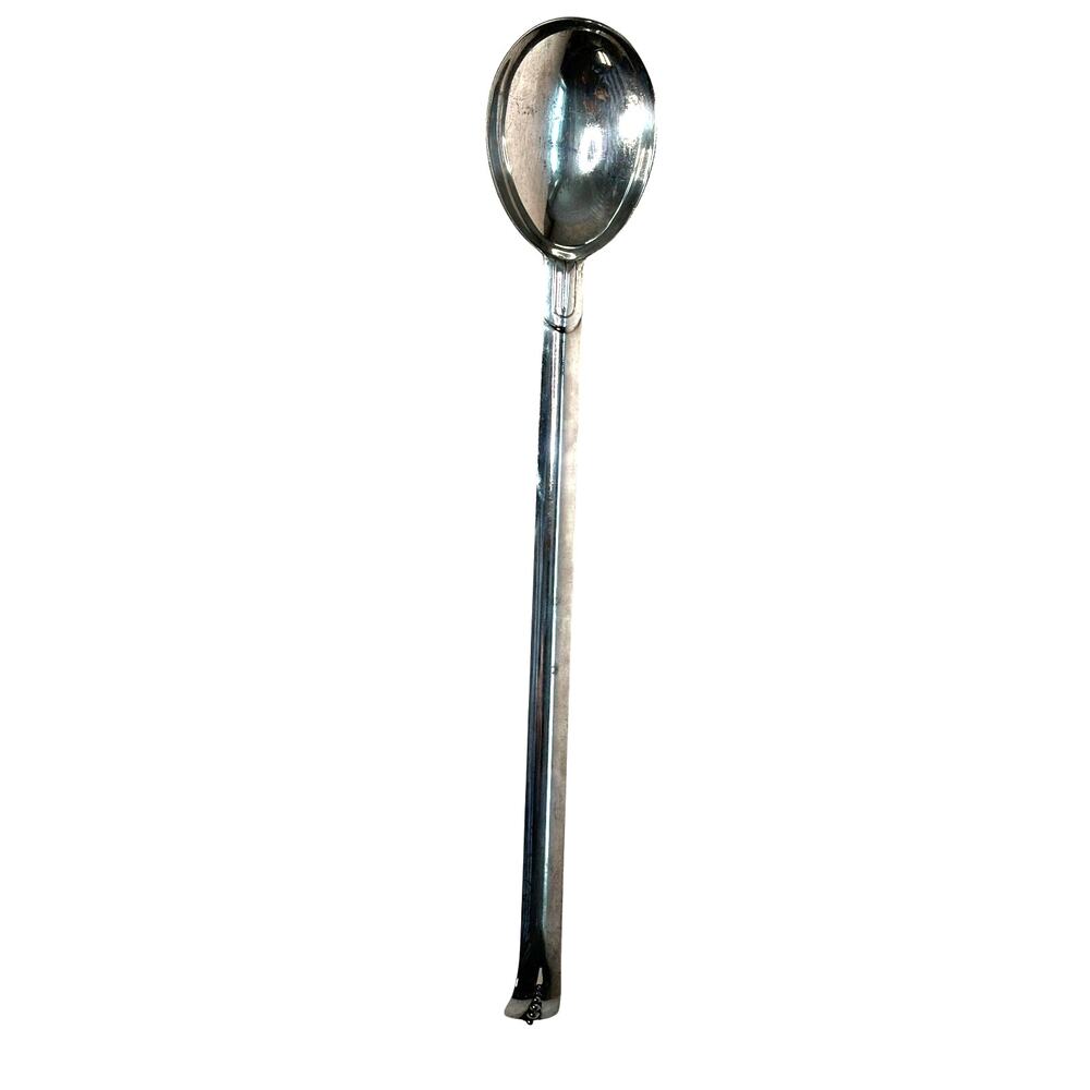 Very Long Silverplate Ladle Serving Spoon Dipper Vintage Estate 14"